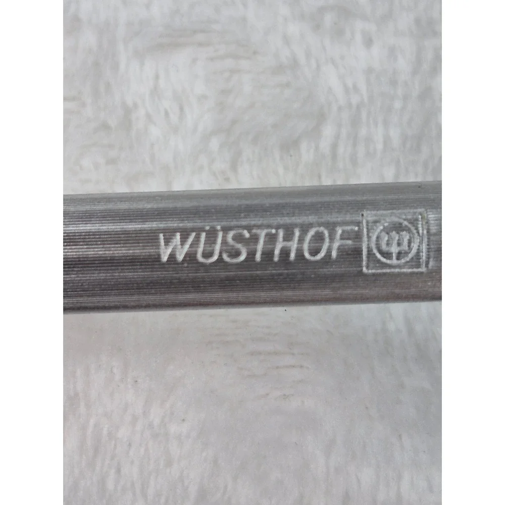 Wusthof Honing Steel OS Silver Sharpening Rod Solingen Steel‎ Excellent